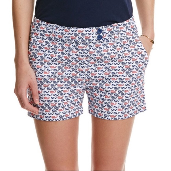 VINEYARD VINES Flag Whale Print Short - Picture 2 of 16